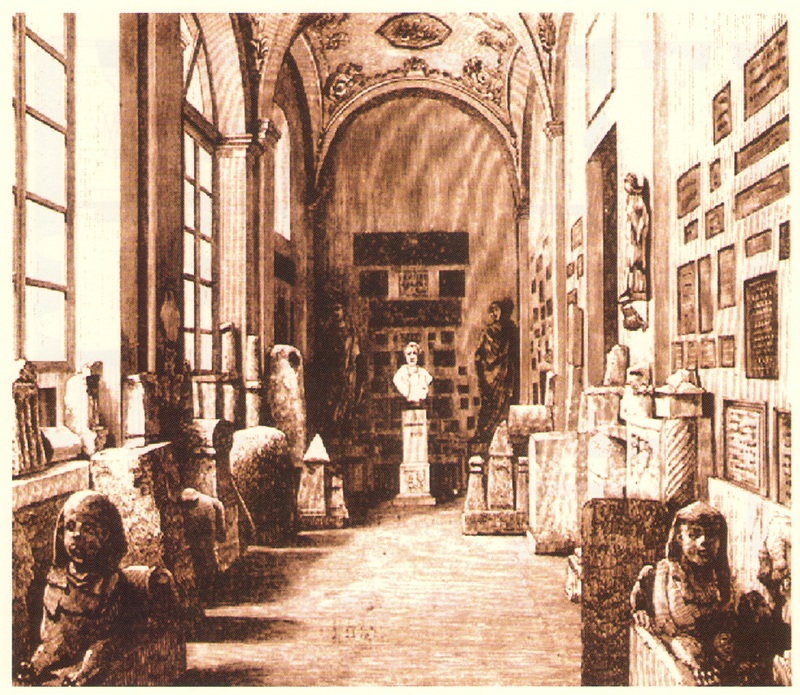 Museo di Antichità, il lapidario